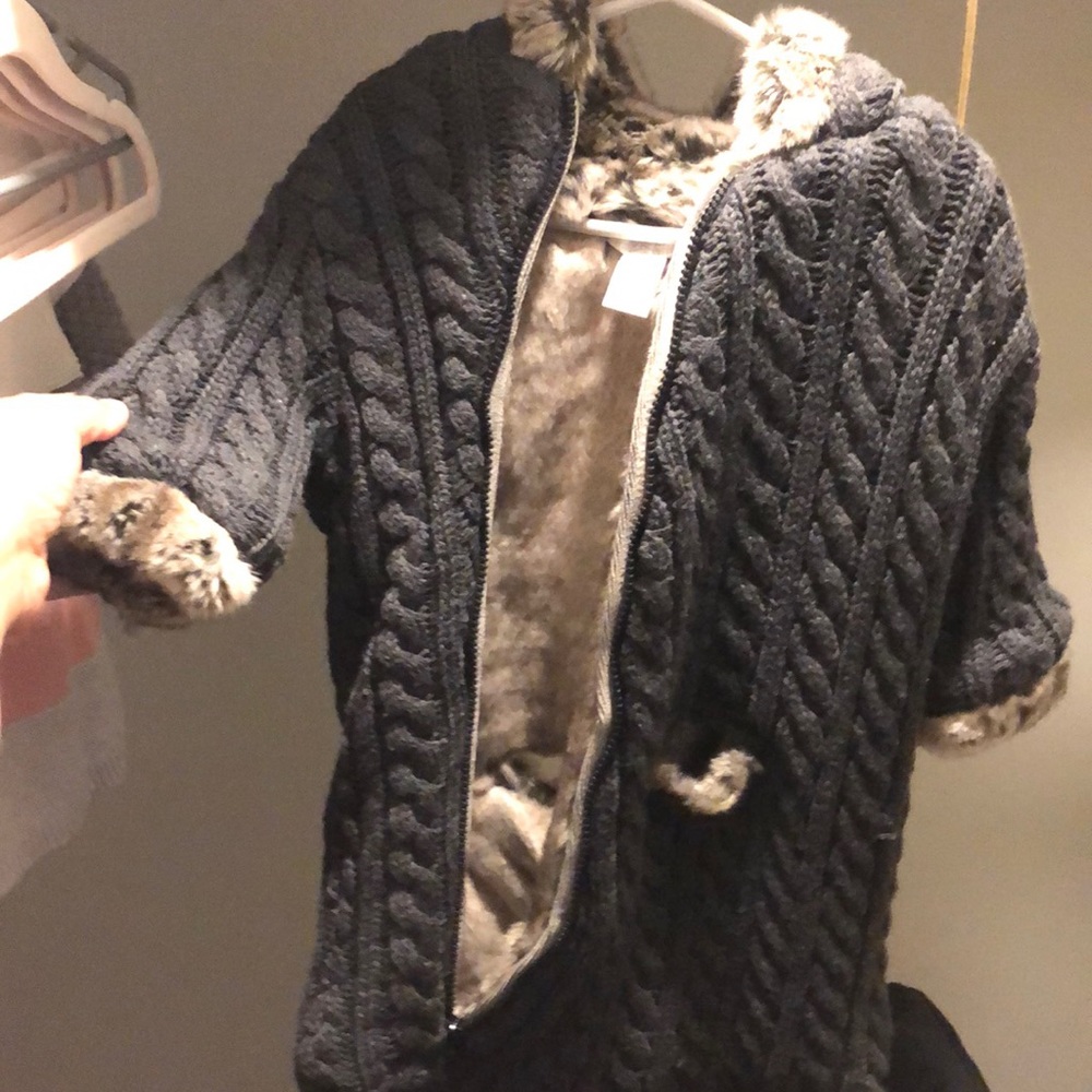 Baby stroller coat